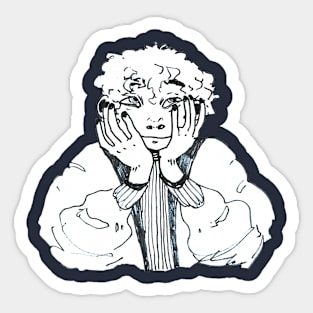 day dreaming Sticker